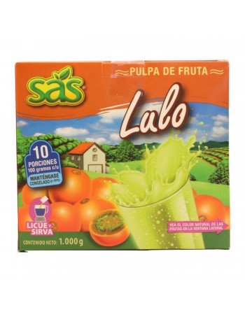 Pulpa de Naranjilla 1 kilo.