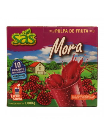 Pulpa de Mora 1 kilo.