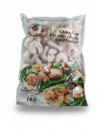 Camarón 36/40 Crudo y...