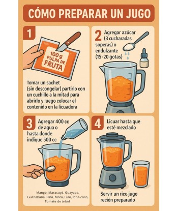 Pulpa de Maracuya 1 kilo